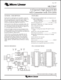 ML2264CCS Datasheet