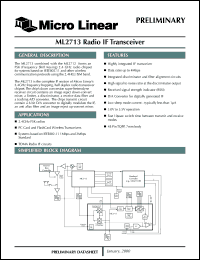 ML2721DH Datasheet