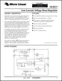 ML4851CS-3 Datasheet
