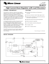 ML4870CS-3 Datasheet