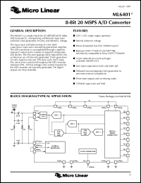 ML6401CS-1 Datasheet