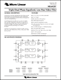 ML6420CS-4 Datasheet