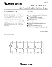 ML65L541CS Datasheet