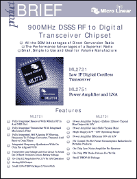 ML2721 Datasheet