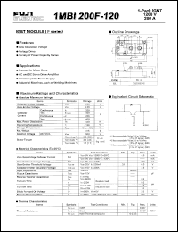 1MBI200F-120 Datasheet