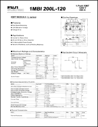 1MBI200L-120 Datasheet