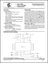 IDT54FCT543DTSOB Datasheet