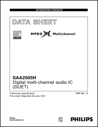 SAA2505H/M1 Datasheet