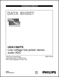 UDA1360TS/N1 Datasheet