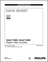 SAA7128H/00 Datasheet