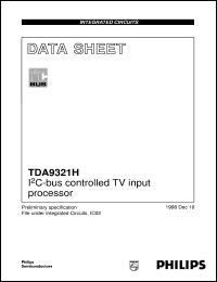 TDA9321H/N2 Datasheet