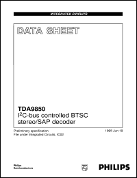 TDA9850T/V1 Datasheet