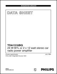 TDA1516BQ/N2 Datasheet