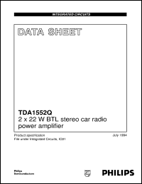 TDA1552Q/N4 Datasheet