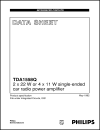 TDA1558Q/N1 Datasheet