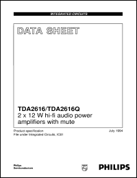 TDA2616,TDA2616Q Datasheet