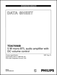 TDA7056B/N1/S5 Datasheet