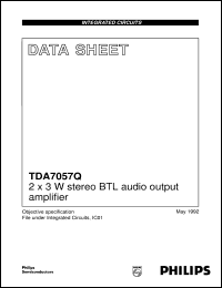 TDA7057Q/N1 Datasheet