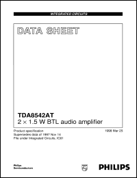 TDA8542AT/N1 Datasheet