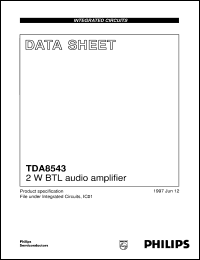TDA8543T/N1 Datasheet