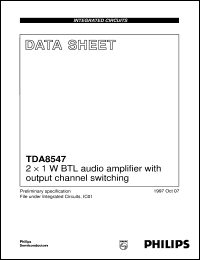 TDA8547TS/N1 Datasheet