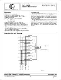 IDT74FCT151CTSOB Datasheet