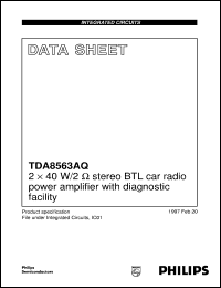 TDA8563AQ/N1 Datasheet