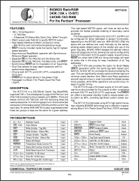 IDT71215S8PF Datasheet