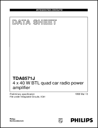 TDA8571J/N1 Datasheet