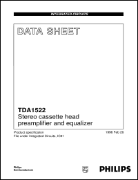 TDA1522/V2/S1 Datasheet