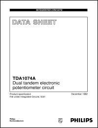 TDA1074A/V6 Datasheet