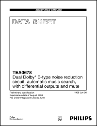 TEA0678T/V2 Datasheet