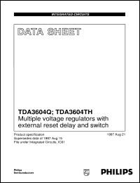 TDA3604TH/N1/S420 Datasheet