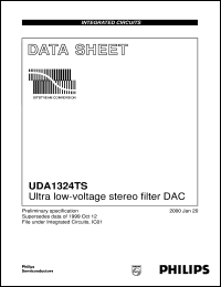 UDA1324TS/N1 Datasheet