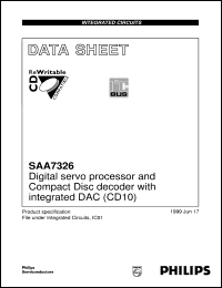 SAA7326H/M1 Datasheet