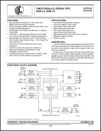 IDT72104L50J Datasheet