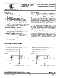 IDT54FCT16823BTPVB Datasheet