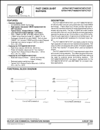 IDT74FCT162827BTPV Datasheet