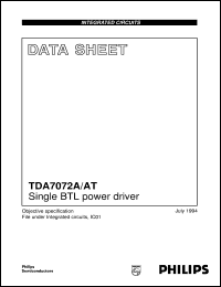 TDA7072A/N1 Datasheet