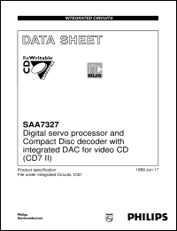 SAA7327H/M2A Datasheet