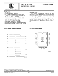 IDT74FCT374PB Datasheet