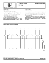 IDT54FCT3827ADB Datasheet