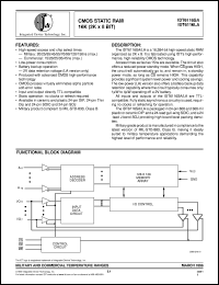 IDT6116LA55TDB Datasheet