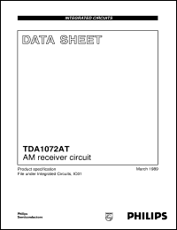 TDA1072A/V4 Datasheet