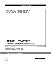 TEA5711T/N2 Datasheet