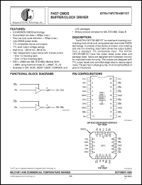 IDT74FCT810CTPYB Datasheet