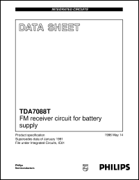 TDA7088T/V1 Datasheet