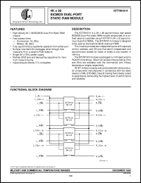 IDT7M1014S20G Datasheet