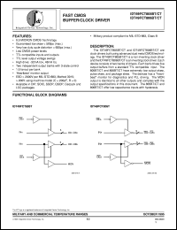 IDT49FCT805BTSOB Datasheet