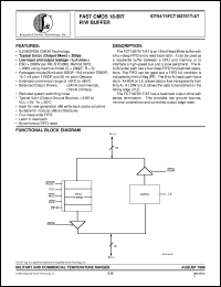 IDT74FCT162701TPVB Datasheet